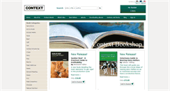 Desktop Screenshot of contextbookshop.com